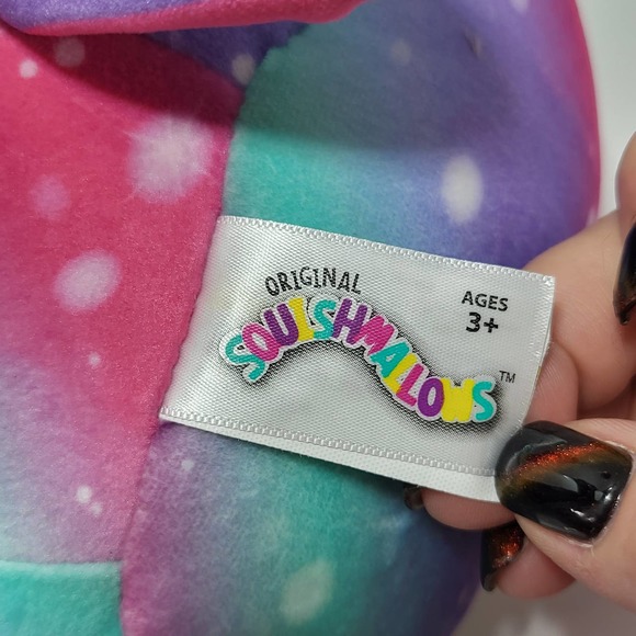 Kima the Rainbow Unicorn 10" Squishmallow Sparkle Multicolored Stuff Toy Plush - Picture 4 of 8